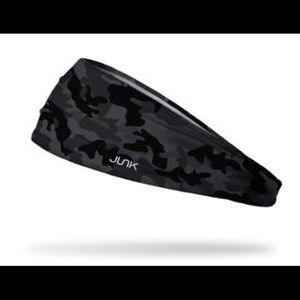 Junk headband.  Black camo